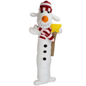 Multipet Loofa Snowman Dog Toys 18in