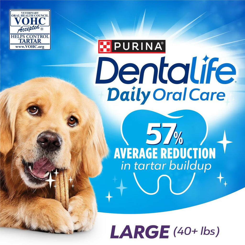 DentaLife Daily Oral Care Large Dental Dog Treats features