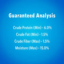 DentaLife Daily Oral Care Mini Dental Dog Treats guaranteed analysis