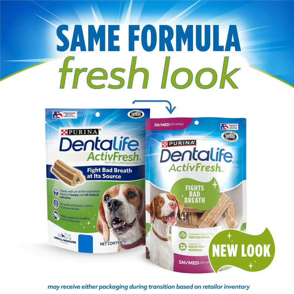 DentaLife ActivFresh Daily Oral Care Small/Medium Dental Dog Treats