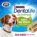 DentaLife ActivFresh Daily Oral Care Small/Medium Dental Dog Treats features