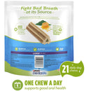 DentaLife ActivFresh Daily Oral Care Large Dental Dog Treats backside