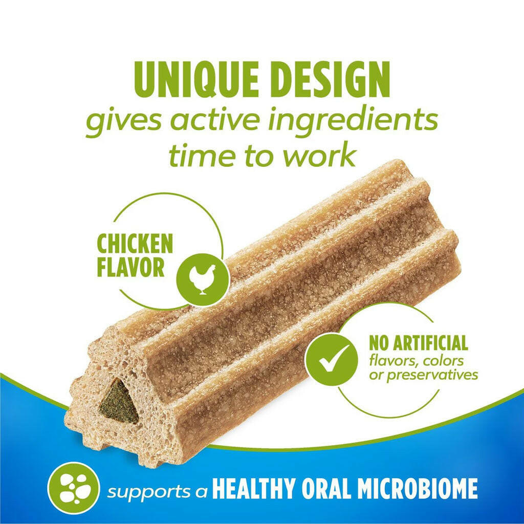 DentaLife ActivFresh Daily Oral Care Large Dental Dog Treats unique design