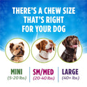 DentaLife ActivFresh Daily Oral Care Large Dental Dog Treats size