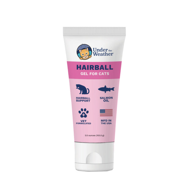 Under the Weather Hairball Gel for Cats, 3.5-oz