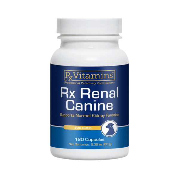 Rx Vitamins Rx Renal Canine Kidney Support For Dogs (120 capsules)