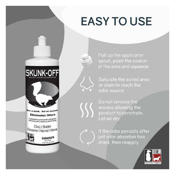 Skunk-Off Liquid Odor Soaker Eliminator (8 oz)