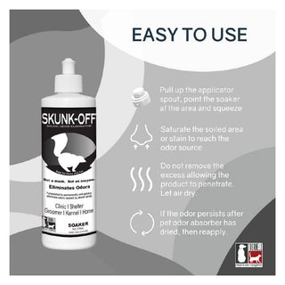 Skunk-Off Liquid Odor Soaker Eliminator (8 oz)
