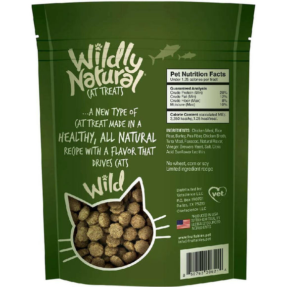 Fruitables Wildly Natural Cat Treats Tuna Flavor (2.5 oz)
