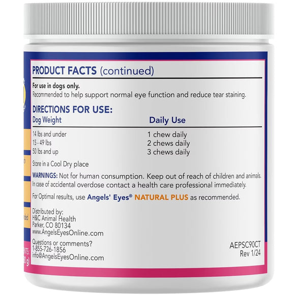 Supplement container with product facts and directions for use on a white background