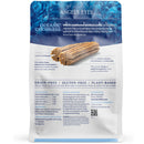 Package of Angels' Eyes Oceanic Goodness dog treats with text and branding.