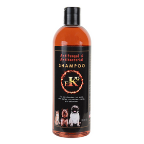 E3 K9 Antifungal & Antibacterial Shampoo for Dogs & Cats (16oz)