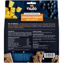 Nulo immune support granola bars packaging with ingredients and nutritional information.