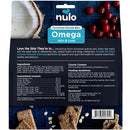 Nulo functional granola bars packaging with ingredients and nutritional information.