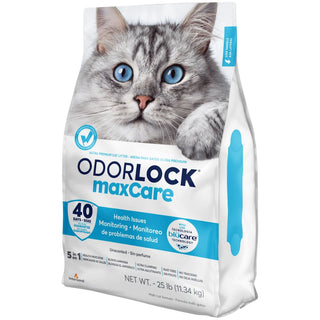 Fresh & Natural OdorLock MaxCare 5 in 1 Unscented Cat Litter, 25 lb