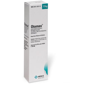 Otomax (Gentamicin / Betamethasone / Clotrimazole) Otic Ointment for Dogs, 7.5g