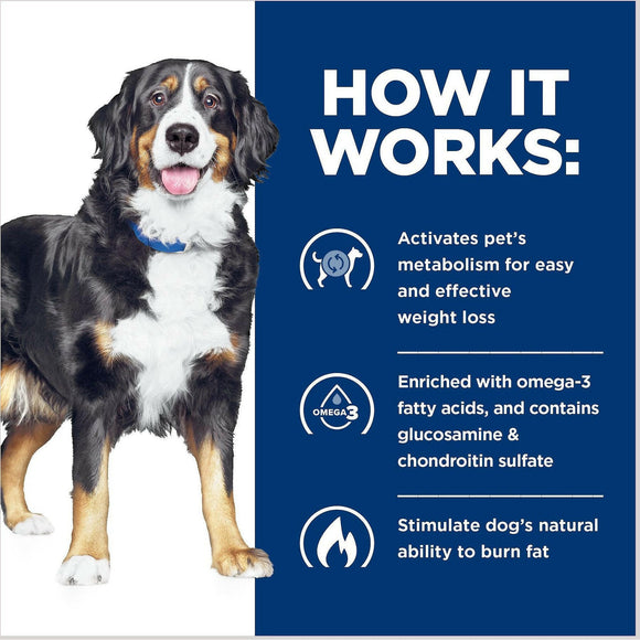 Hill's Prescription Diet Metabolic + Mobility, Weight + j/d Joint Care Chicken Flavor Dry Dog Food