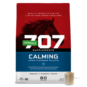Formula 707 Calming Apple Flavored Pellet Supplement for Horses