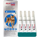 Bravecto Plus Topical Solution for Medium Cats 6.2-13.8 lbs