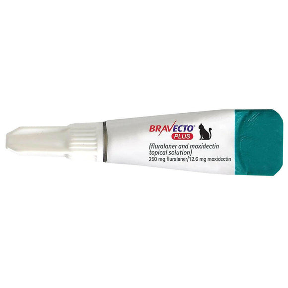 bravecto plus feline tube
