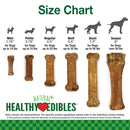 Nylabone Healthy Edibles Natural Long Lasting Roast Beef Flavor Dog Chew Treats- X-Small/Petite (2 ct)