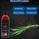 E3 K9 Antifungal & Antibacterial Shampoo for Dogs (16oz)