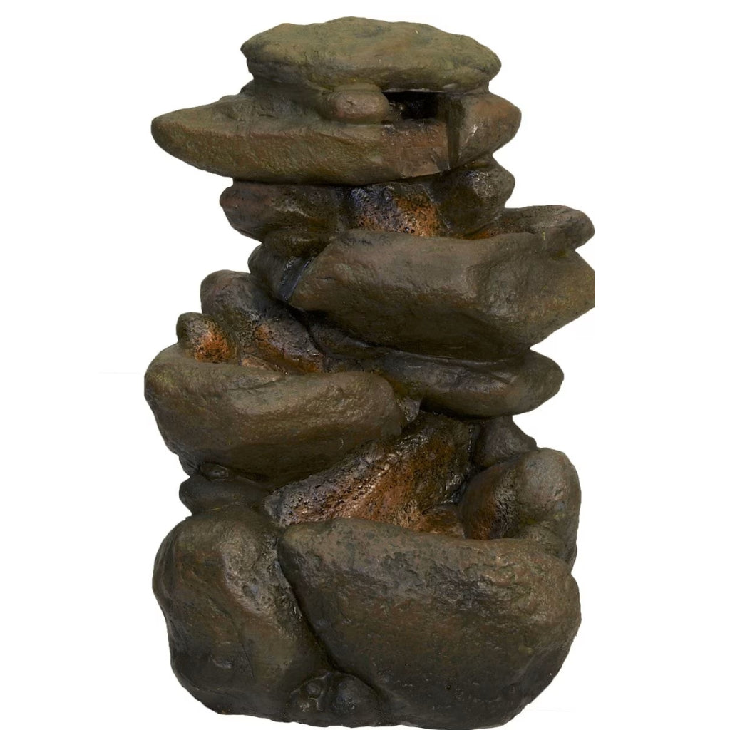 Zoo Med Repti Rapids LED Rock Waterfall- Small