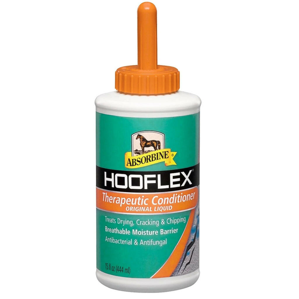 Hooflex therapeutic conditioner is the horse conditioner you need  to add your horse's hoof care routine.