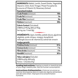 Kong Kitchen Good Hare Day Grain-Free Treats For Dogs (5 oz)