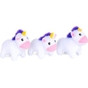Zippy Paws Burrow Unicorns in Rainbow Interactive Squeaky Toy For Dog