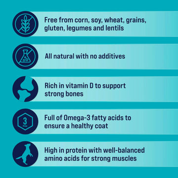 Stewart Wild Salmon Freeze-Dried Treats For Dogs (2.75 oz pouch)