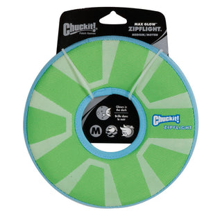 Chuckit! Zipflight Max Glow Toy For Dogs- Medium