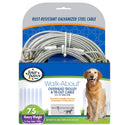 Four Paws Walk-About Heavy Weight Overhead Trolley & Tie-Out Cable for Dogs under 100 lbs