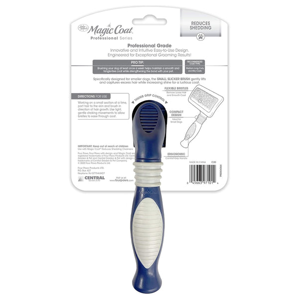 Four Paws Magic Coat Professional Series Slicker Brush for Small Dogs