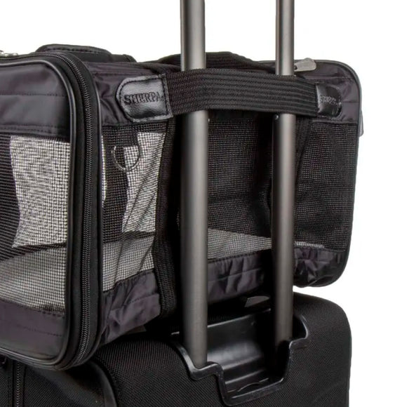 Sherpa's Pet Trading Company Original Deluxe Black Pet Carrier