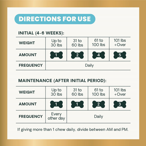 Healthy Hip & Joint Chews for Dogs Chicken Flavor