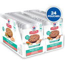 Hill's Science Diet Adult Perfect Weight Vegetables & Salmon Stew Wet Dog Food (2.8 oz x 24 pouches)