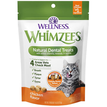 Whimzees by Wellness Natural Chicken Dental Cat Treats