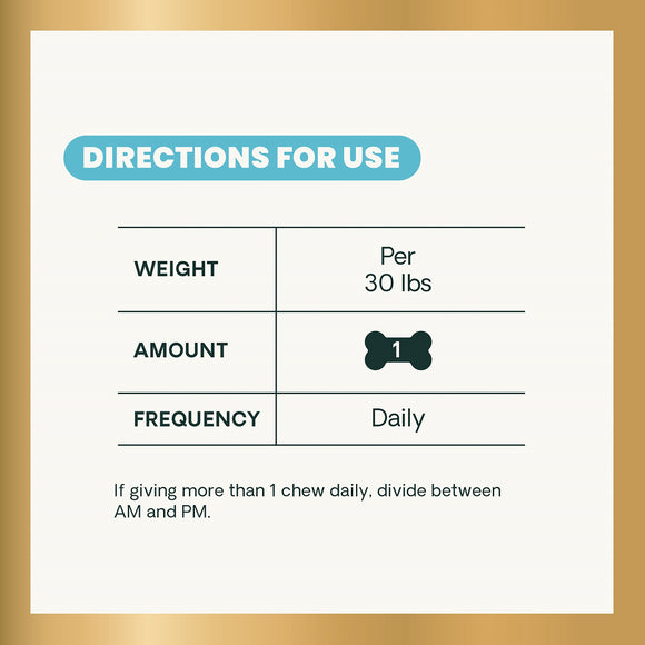 Extra Strength Healthy Heart Chews for Dogs