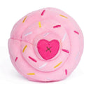 Zippy Paws Stuffed Plush Cupcake Toy for Dogs Pink