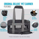 Sherpa's Pet Trading Company Original Deluxe Black Pet Carrier