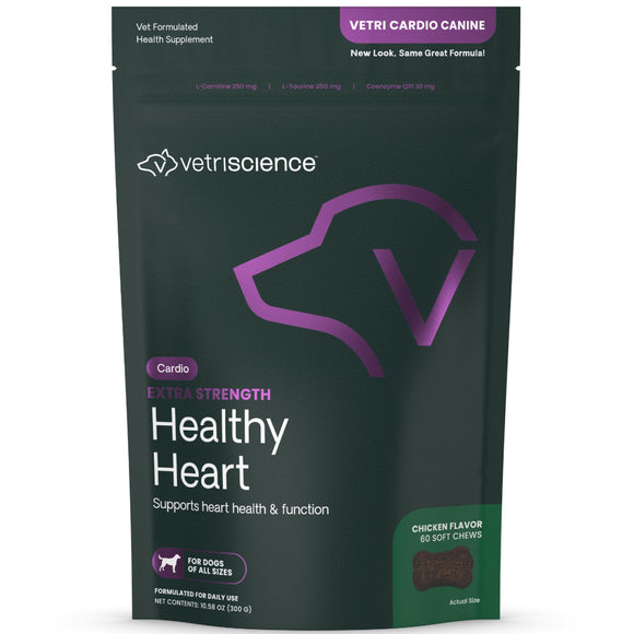 Extra Strength Healthy Heart Chews for Dogs