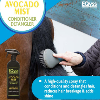 EQyss Avocado Mist Conditioner & Detangler Spray Horse Dogs & Cats