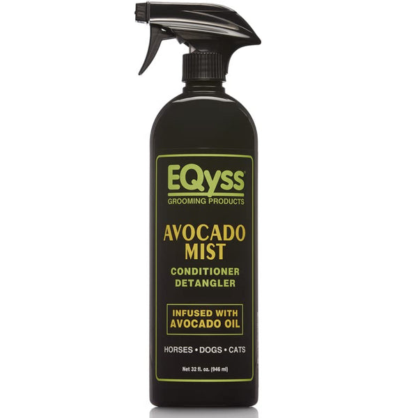 EQyss Grooming Products Avocado Mist Conditioner & Detangler Spray Horse Dogs & Cats (32 oz)