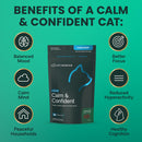 Calm & Confident chews for Cats Trout Flavor