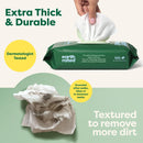 Earth Rated Hypoallergenic Dog Grooming Wipes- White Tea & Basil Scented (100 count)
