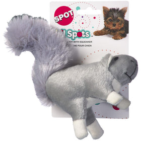 Spot Lil Spots Squirrel Toy for Dogs 7" (Assorted Colors)
