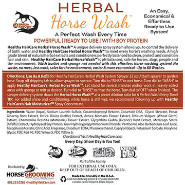 Healthy HairCare Herbal Horse Wash Horse Shampoo (32 oz)