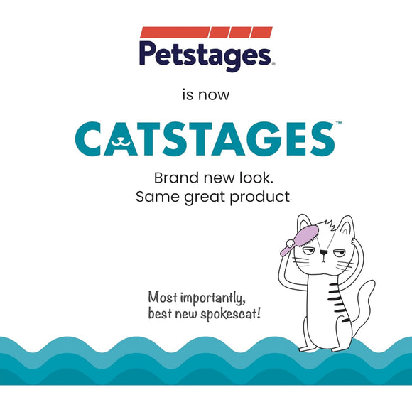 Catstages Banana Cat Dental Chew Toy with Catnip