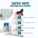 Bio Groom Super White Coat Brightening Shampoo For Dogs